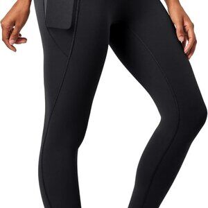 Compression Leggings for Women Tummy Control No Front Seam Leggings with Pockets